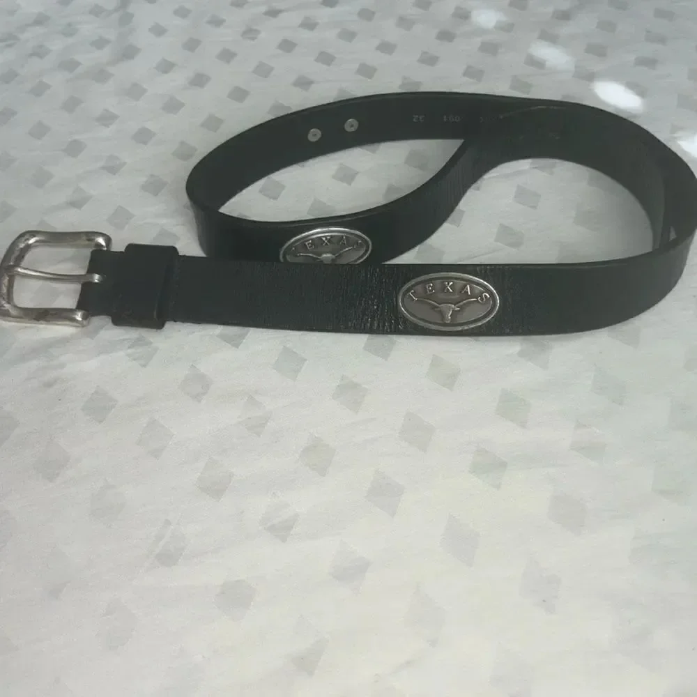 University of Texas Leather Belt